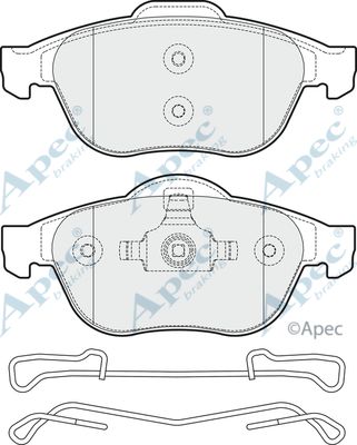 APEC BRAKING Jarrupala, levyjarru PAD1685